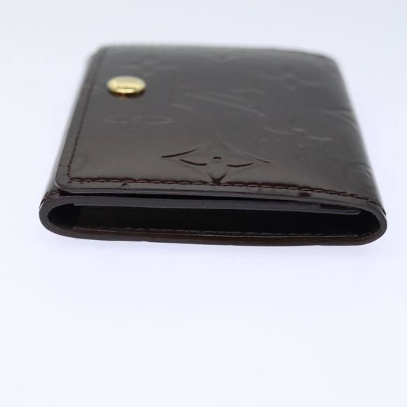 LOUIS VUITTON Vernis Anvelop Cult De Vuitto Case Amarante M91409 LV Auth am6684 - Picture 4 of 16